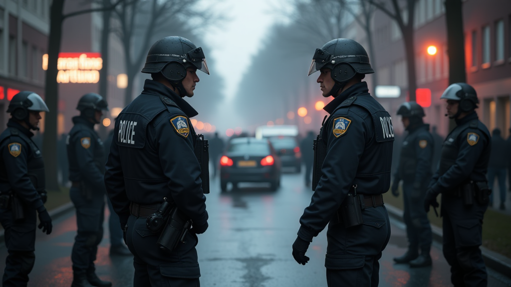 besorgniserregende polizeisch sse