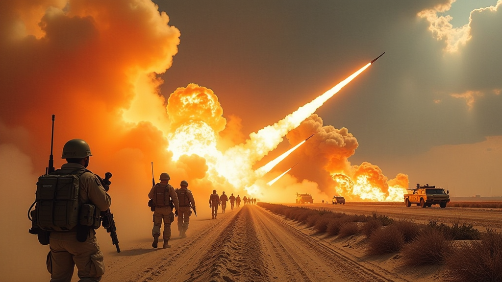 entfesselt raketenhagel