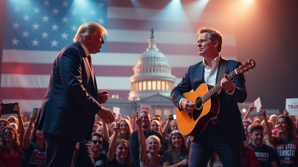 ex us wahlkampf musikalischer