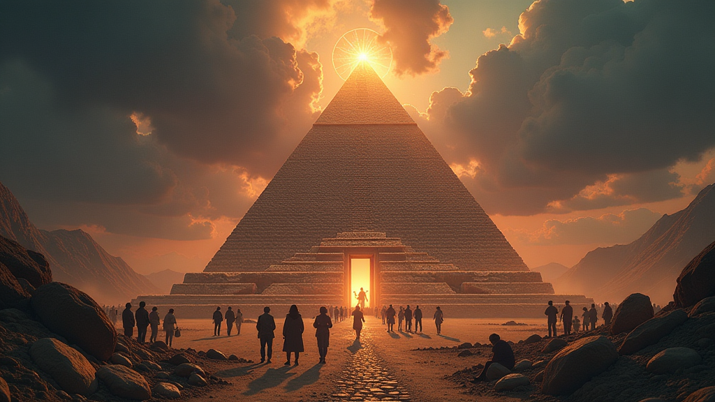 faszinierende horus pyramide