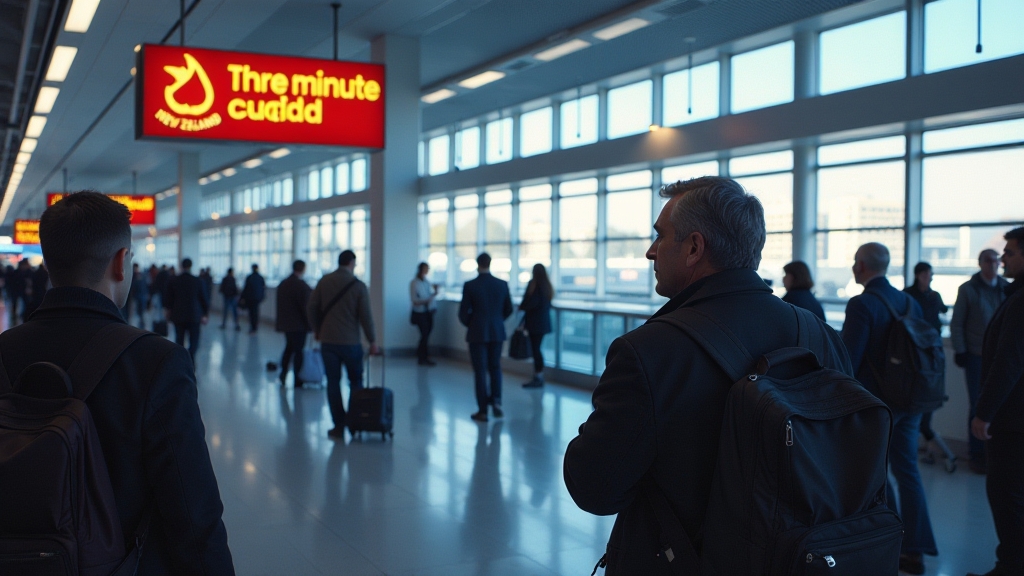 flughafen drei minuten kuschellimit