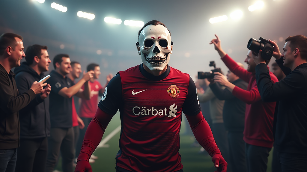 gruseligem halloween masken tor