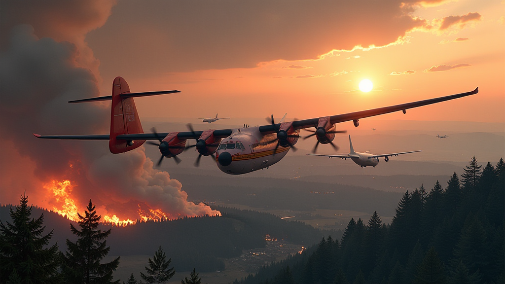 herausforderung l schflugzeuge