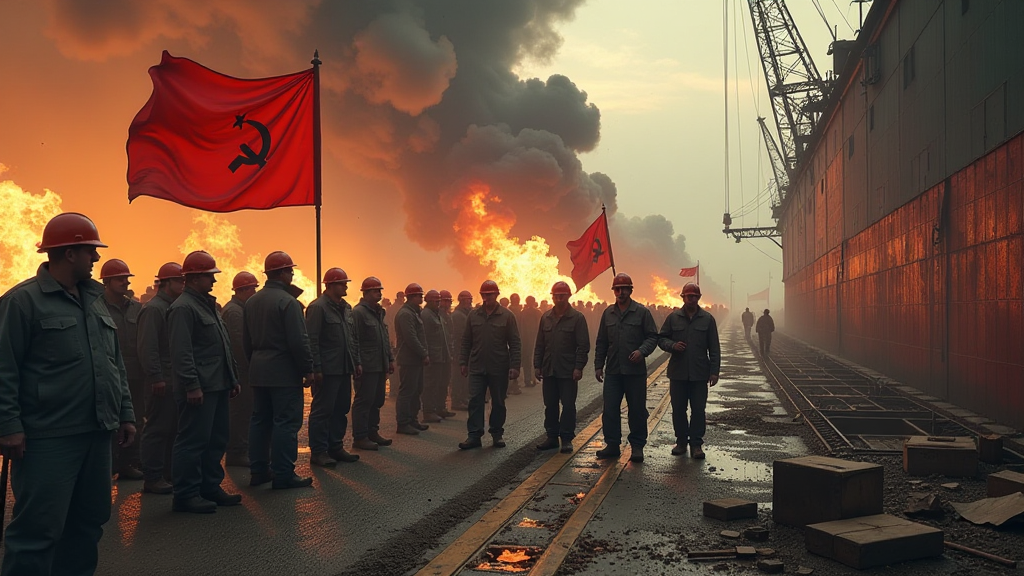 kommunistische herausforderten