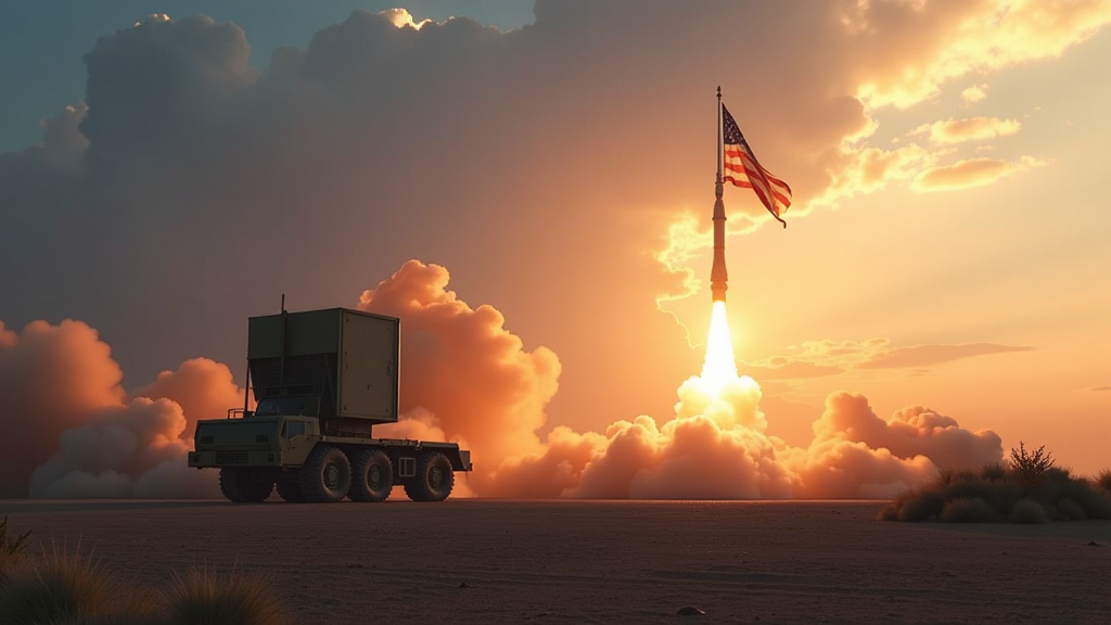 raketenabwehr thaad batterie