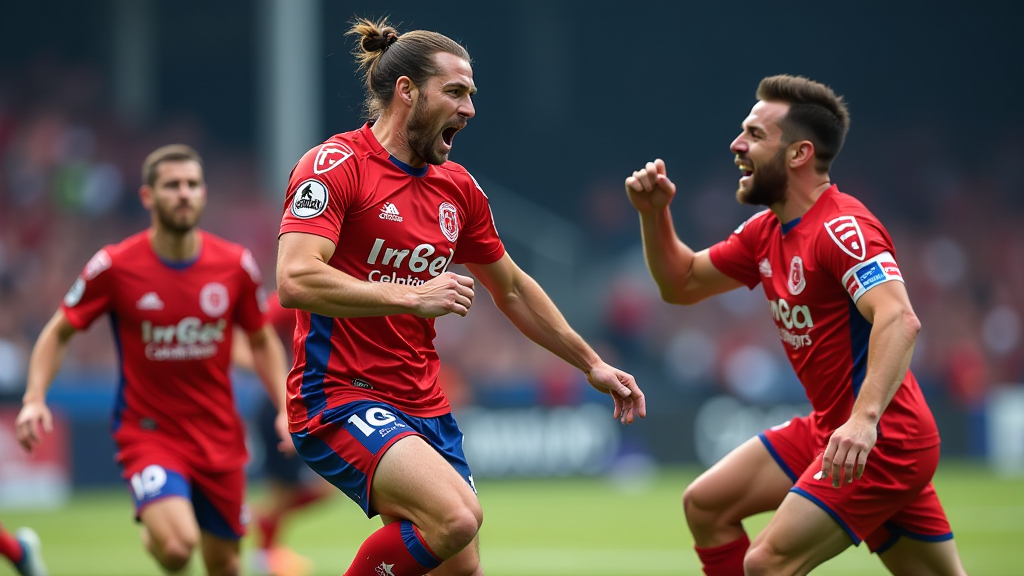 sensationeller triumphiert
