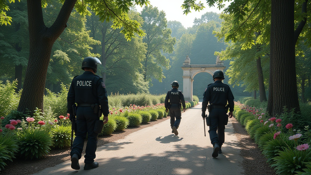 sicherheitsma nahmen intensiviert