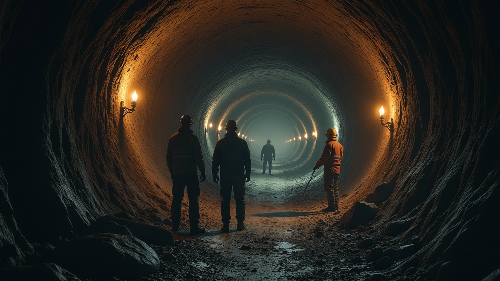 tunnelsystem schockierende