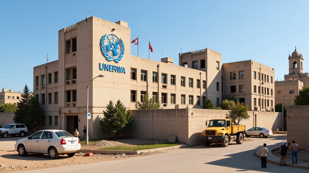 unrwa sitz beschlagnahmen