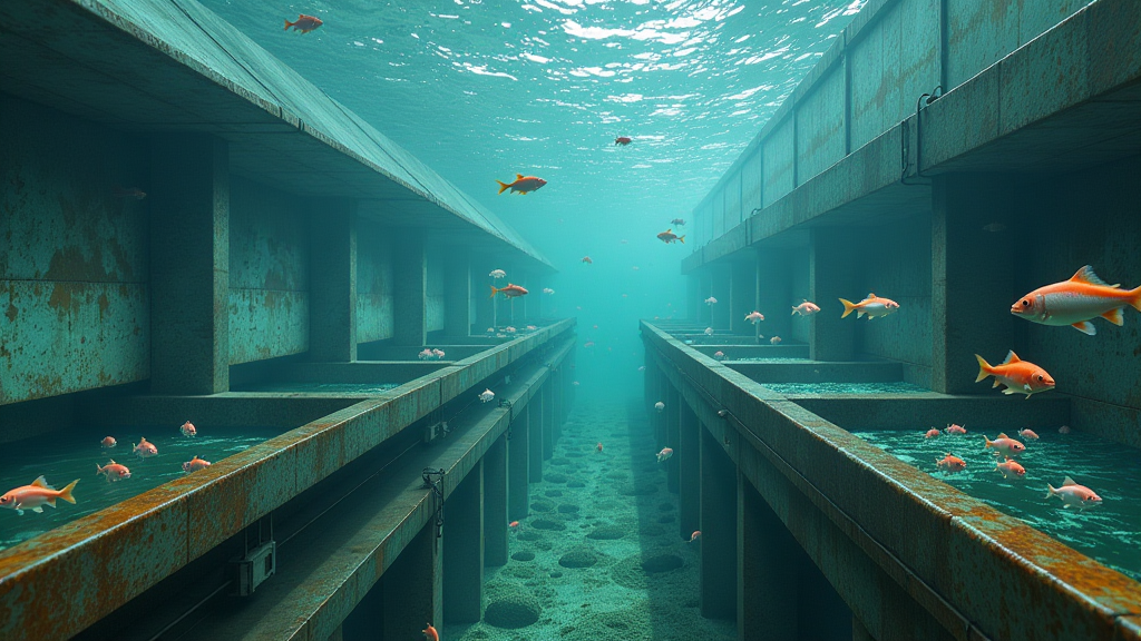 unsichtbare fischfarmen