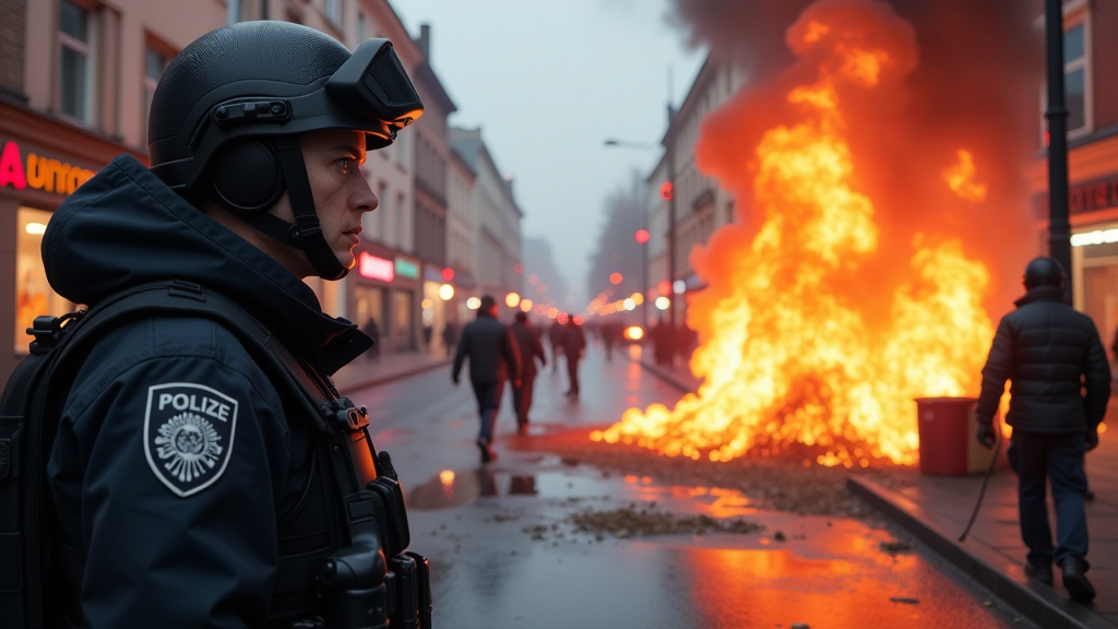 sprengstofffund alarmierende