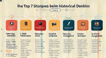 Das sind die Top 7 Schritte beim historischen Denken
